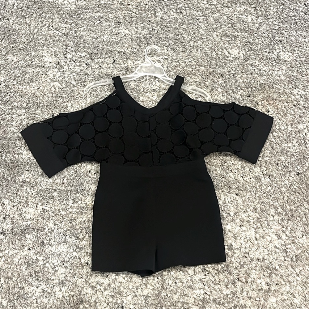 Bardot Junior black romper